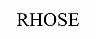 rhose