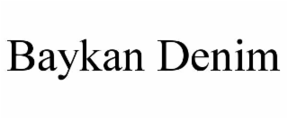 baykan denim
