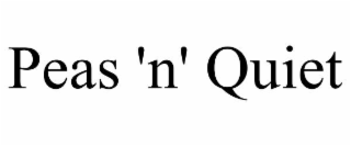 peas 'n' quiet