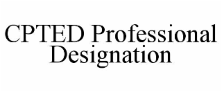 cpted professional designation
