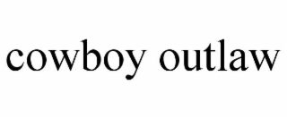 cowboy outlaw