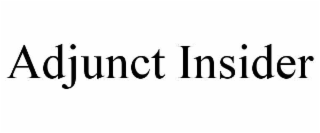 adjunct insider
