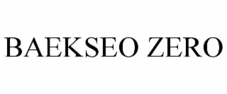 baekseo zero