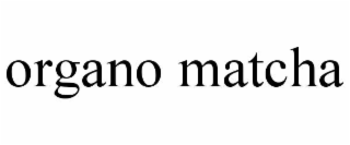 organo matcha
