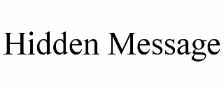 hidden message