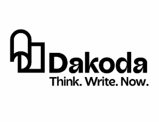 dakoda think. write. now.