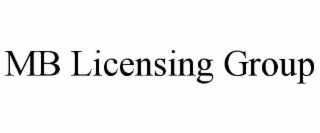 mb licensing group