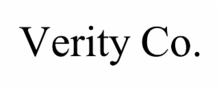 verity co.
