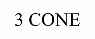 3 cone