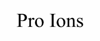 pro ions