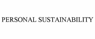 personal sustainability