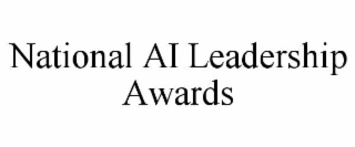 national ai leadership awards