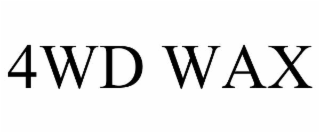 4wd wax