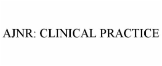 ajnr: clinical practice