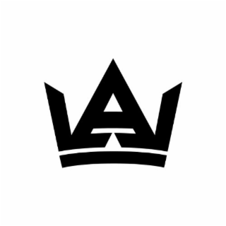 in the logo there is an l an a and a backward l to resemble a crown with an underline below all the letters