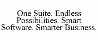 one suite. endless possibilities. smart software. smarter business.