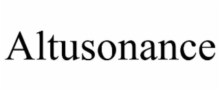 altusonance