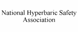 national hyperbaric safety association