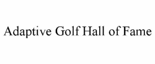 adaptive golf hall of fame
