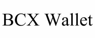 bcx wallet
