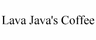 lava java's coffee