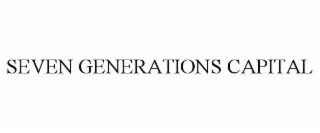 seven generations capital