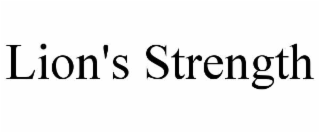 lion's strength