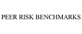 peer risk benchmarks