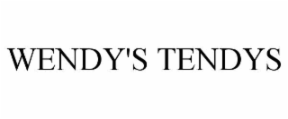 wendy's tendys