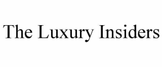 the luxury insiders