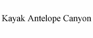 kayak antelope canyon