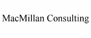 macmillan consulting