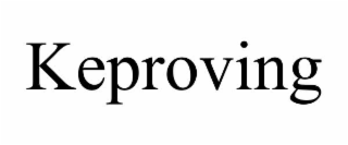 keproving