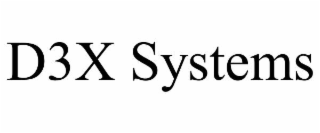 d3x systems