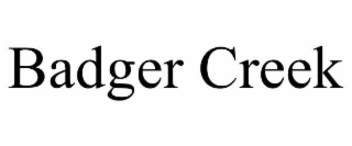 badger creek