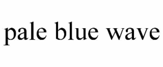 pale blue wave