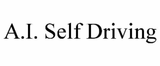 a.i. self driving