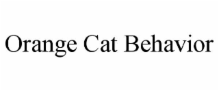 orange cat behavior