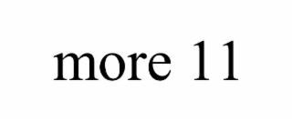more 11