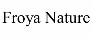 froya nature