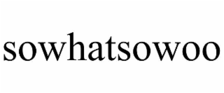 sowhatsowoo
