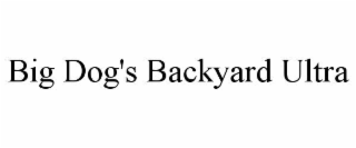big dog's backyard ultra