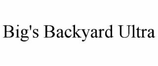 big's backyard ultra