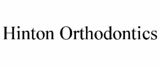 hinton orthodontics