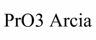 pro3 arcia