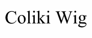 coliki wig