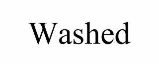 washed