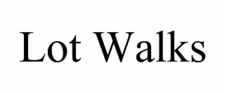 lot walks