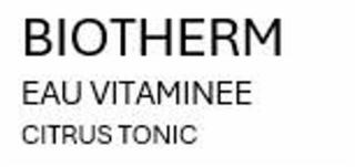 biotherm eau vitaminee citrus tonic