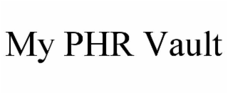 my phr vault